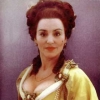 as The Queen in Marion Kalmus's installation 'Restoration Drama'